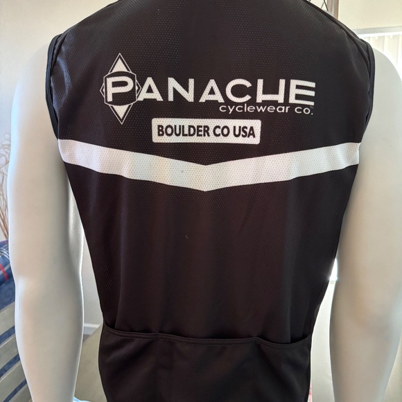 2 nice mens large Panache cycling vests - Picture 6 of 7